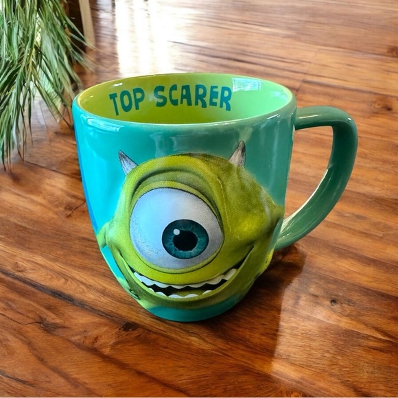 DISNEY | Pixar Monsters Inc. Mike Wazowski “Top Scarer” Mug - 12oz - Picture 1 of 11